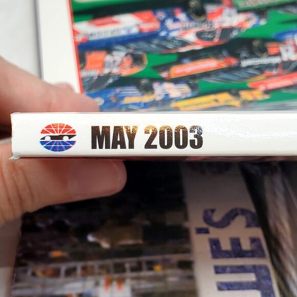 NASCAR May 2003 Coca-Cola 600 Lowes Motor Speedway Program Poster Protector - Picture 10 of 12